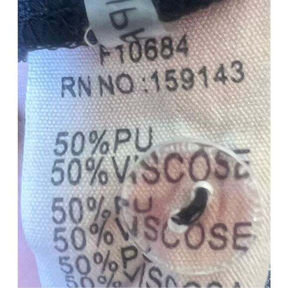 FRNCH Paris Black PU Leather Paperbag Waist Short NWT Size XS - Picture 5 of 5